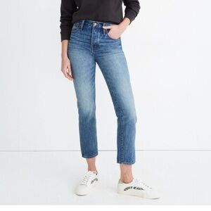 Madewell Rigid Stovepipe Jeans Portsmouth Wash